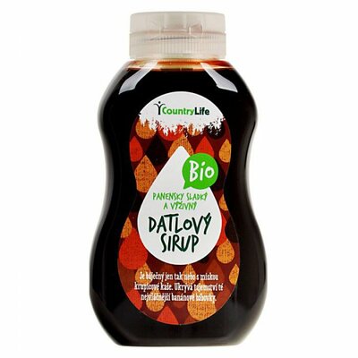 Country life Sirup Datlový BIO 250ml