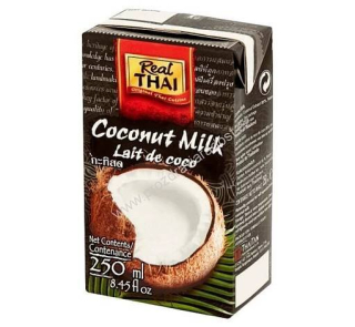 Kokosové mléko 85% extrakt - Real Thai 250ml