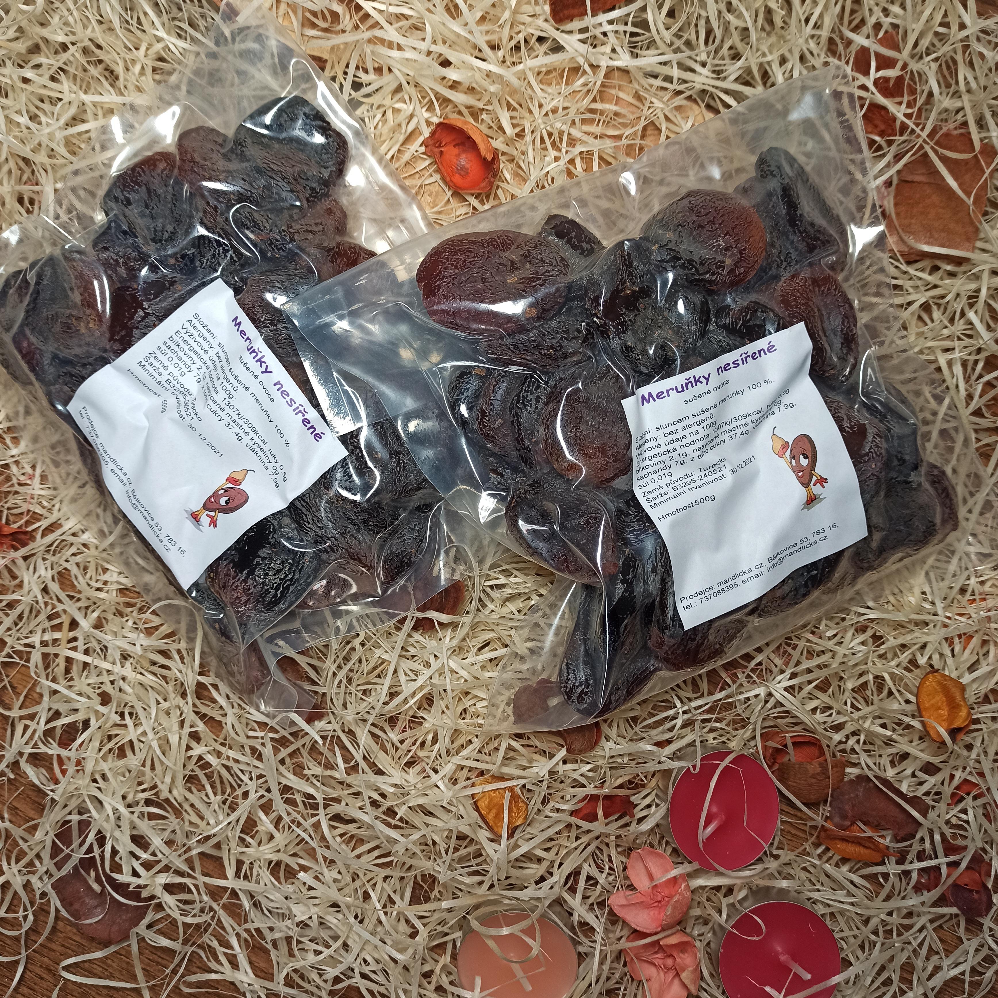 Meruňky  nesířené 1kg