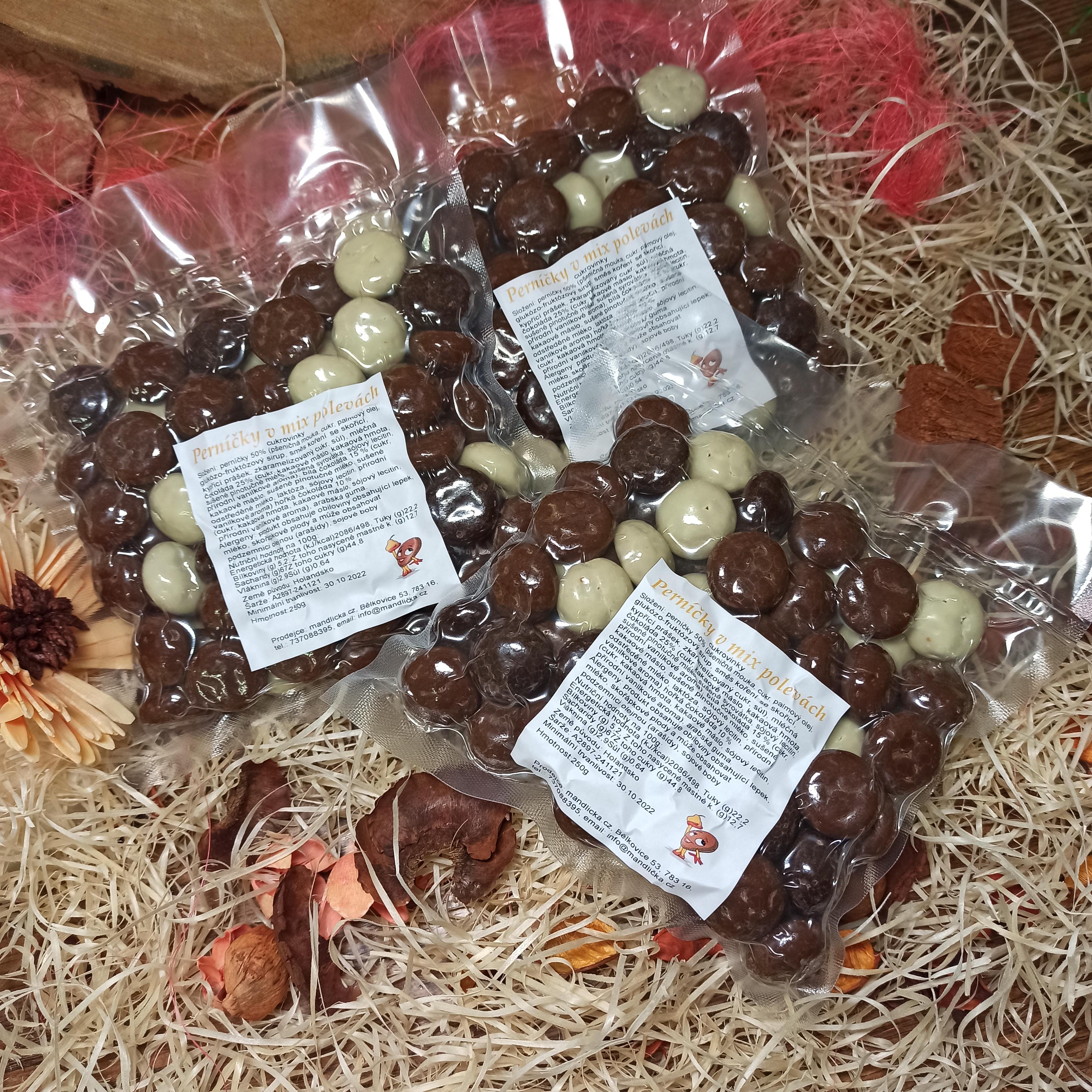 Perníčky v mix polevách 250g