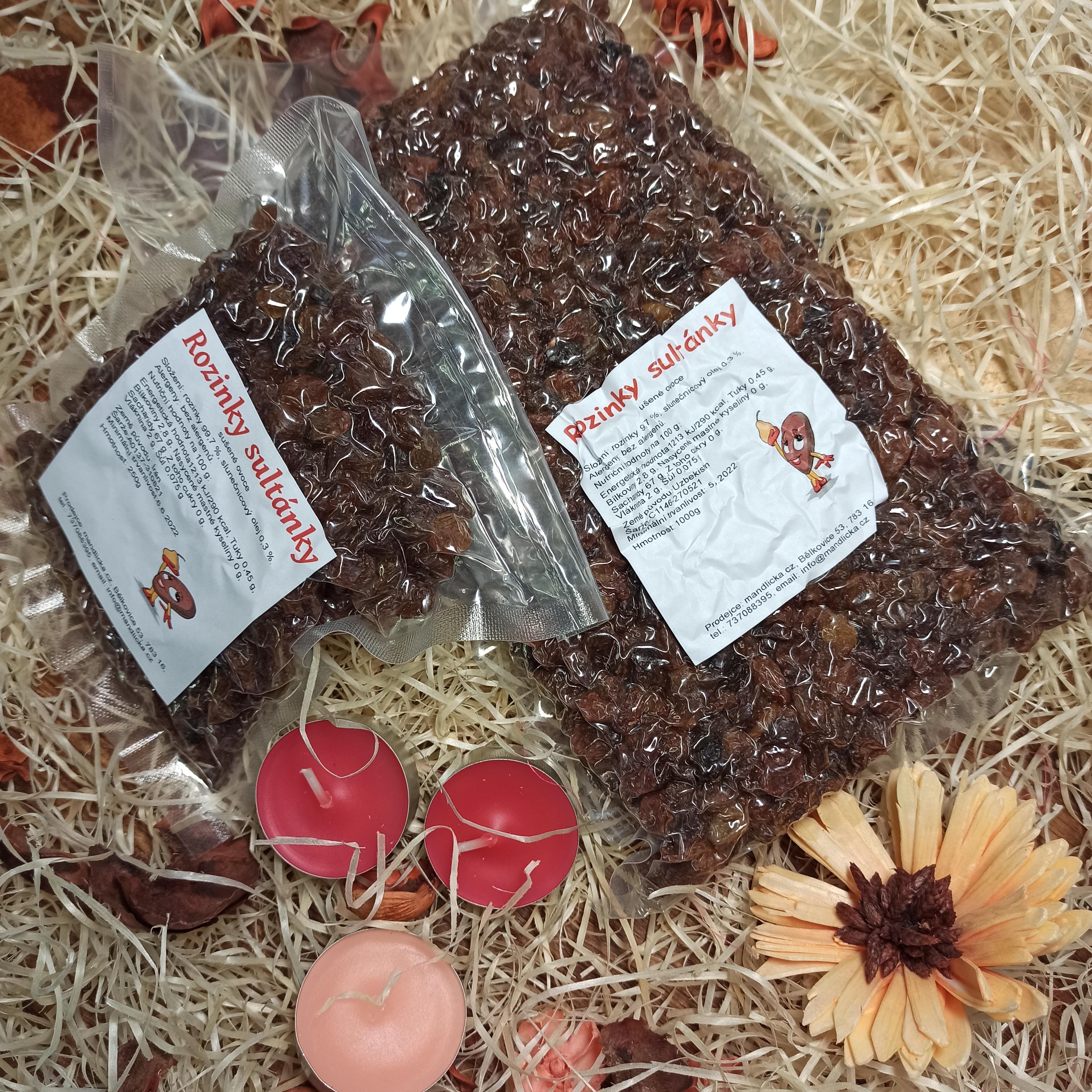 Rozinky sultánky 500g