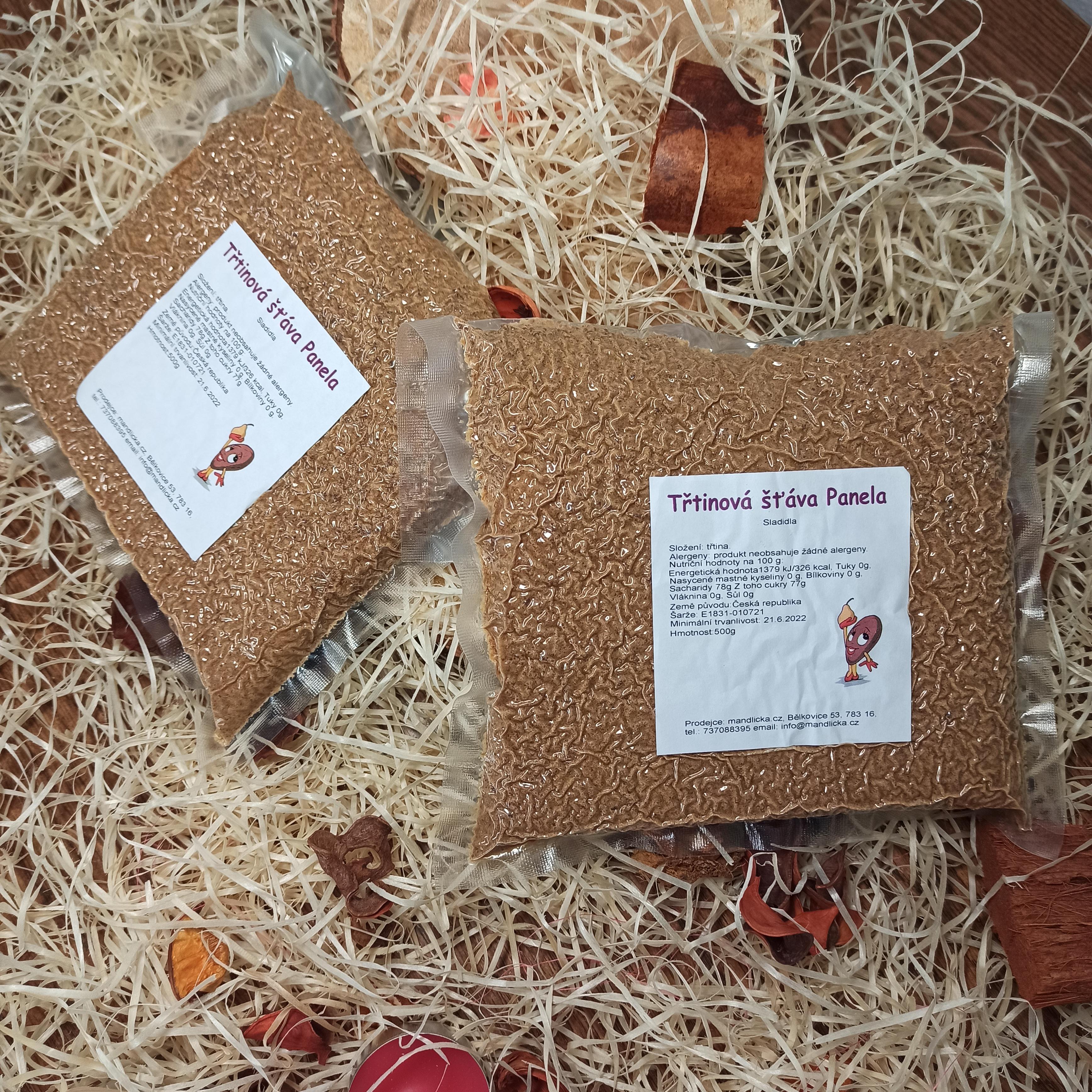 Sušená třtinová šťáva Panela 500g
